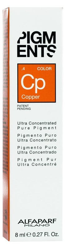 Пигмент-тюбик медный, PIGMENTS Copper 8мл ALFAPARF 014108-1