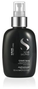 Масло-спрей для посечённых кончиков волос, придающее блеск SDL SUBLIME CRISTALLI SPRAY, 125 мл ALFAPARF 16457